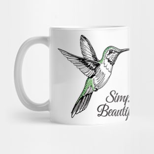 Simply Beautiful Hummingbird Mug